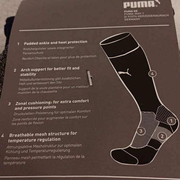 Puma Kneehigh Football Socks - Picture 4 of 6